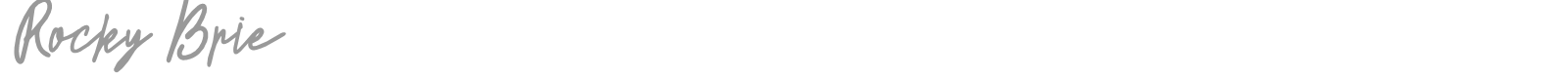 Rocky Brie font preview